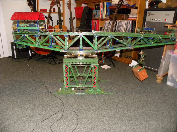 Meccano giant best sale block setting crane